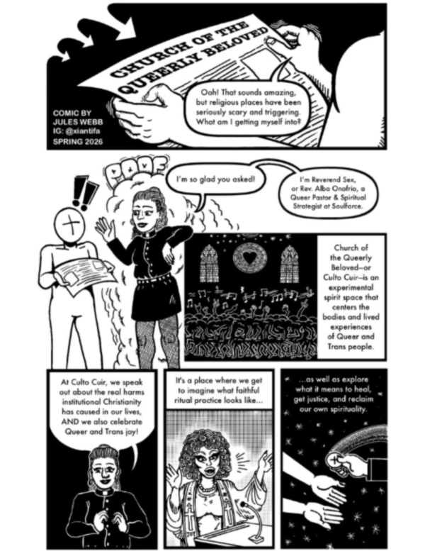 Welcome to the Church of the Queerly Beloved Comic